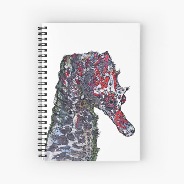 Lady Jayne Seahorse of Manly Nets Spiral Notebook