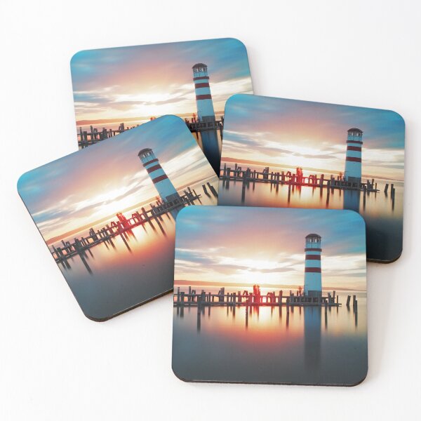 Item preview, Ocean Sunset With Lighthouse designed and sold by NoSpecialShop.