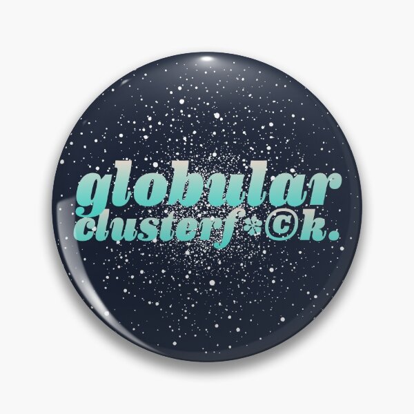 Item preview, globular clusterf*©k. paint splatter galaxy  designed and sold by Girty.