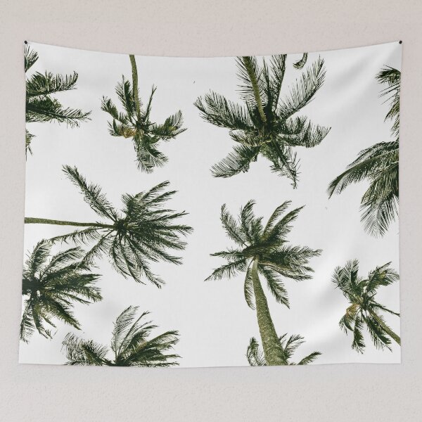 Item preview, Beautiful Green Palms Overhead designed and sold by Inspire & Smile.