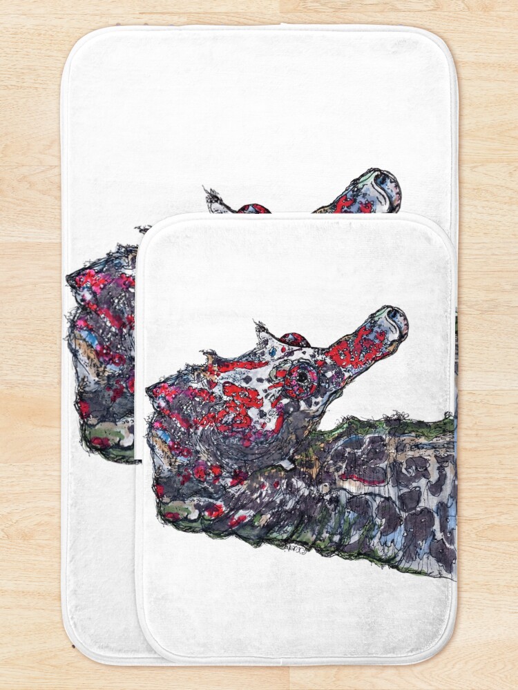 Alternate view of Lady Jayne Seahorse of Manly Nets Bath Mat