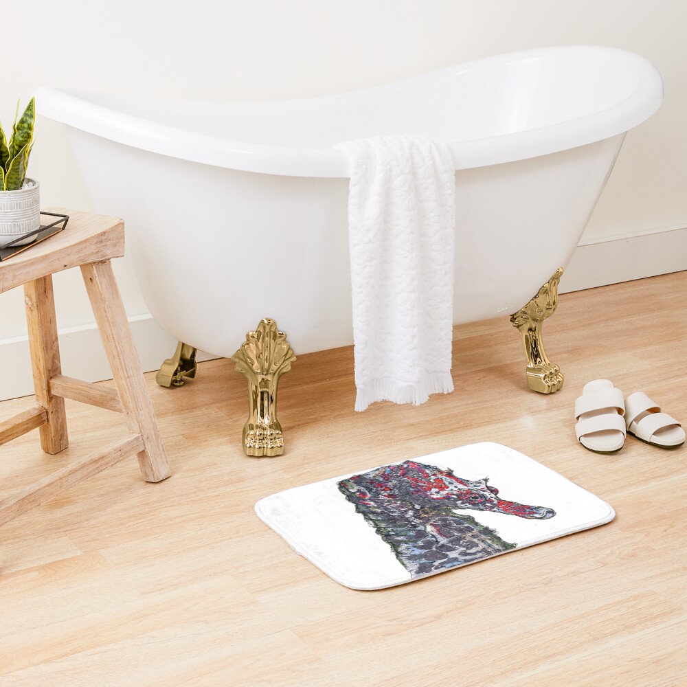 Lady Jayne Seahorse of Manly Nets Bath Mat