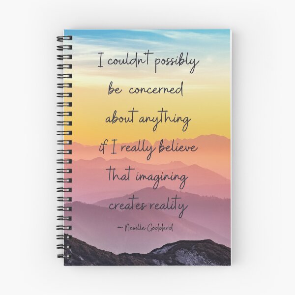 Item preview, Imagining Creates Reality, Neville Goddard Quote designed and sold by MamaSweetea.