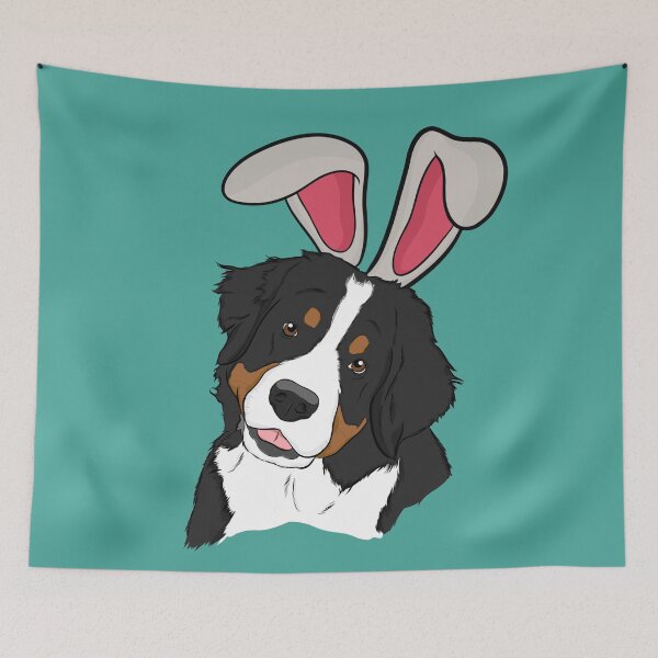Aperçu de l'œuvre Lapin bernois de Pâques créée et vendue par rmcbuckeye.