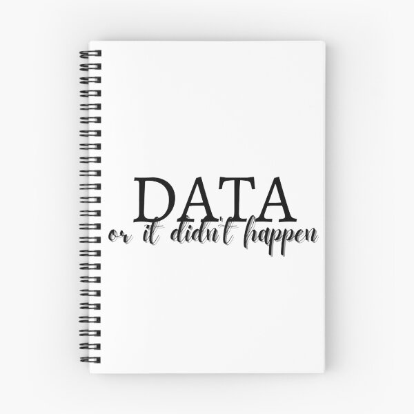 Item preview, Data: or it didn't happen- Psychology Design designed and sold by Psychologist's Inventory.