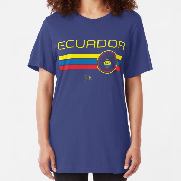 Ecuador Flag Soccer Fútbol Ecuadorian Pride Bandera Ecuatoriano Mens T-shirt