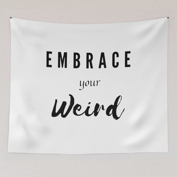 Item preview, Embrace Your Weird  designed and sold by artesiaKT.