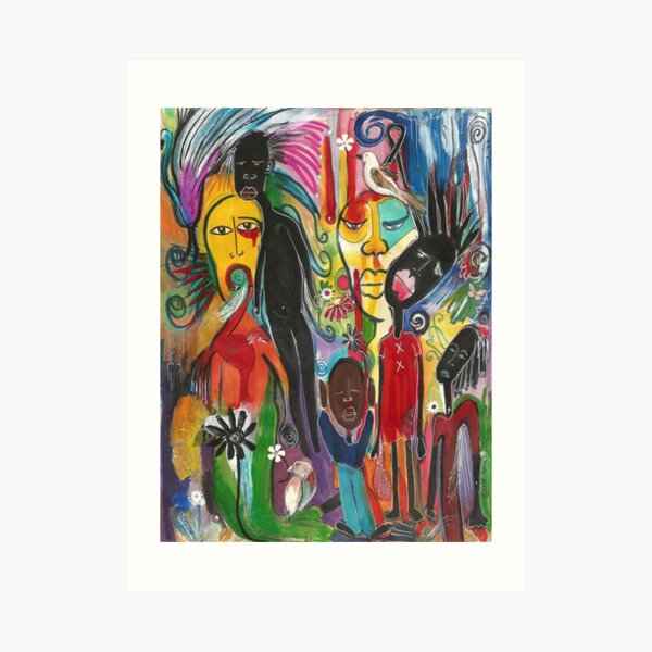Holding Out for More Art Print