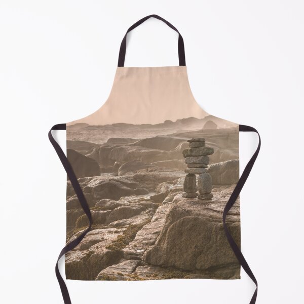 Item preview, Misty Ocean Inukshuk designed and sold by NoSpecialShop.