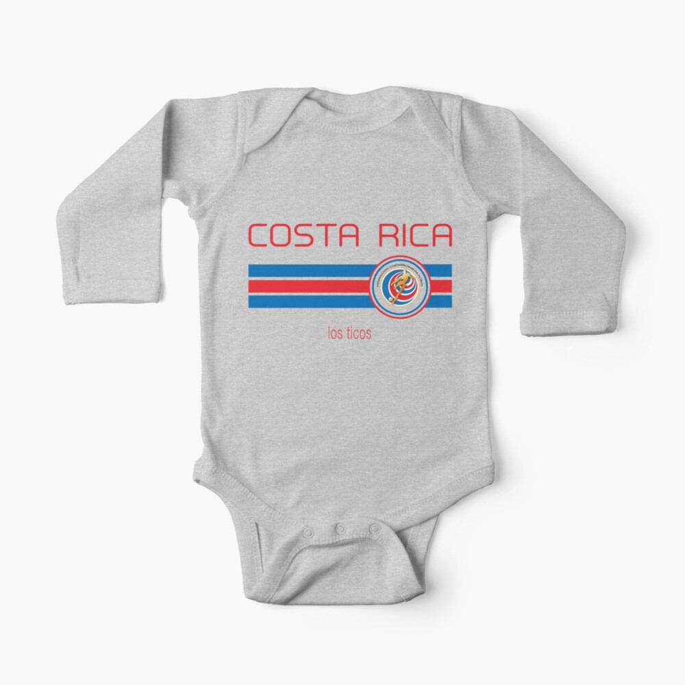 Costa Rica world cup Baby Soccer Bodysuit