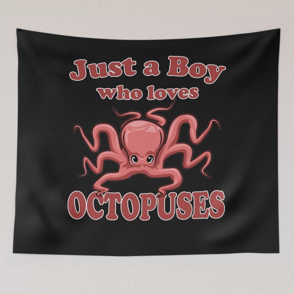 Item preview, Just A Boy Who Loves Octopuses Kids Squid Octopus Costume designed and sold by ANABARRIOS.