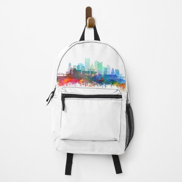 Item preview, Pittsburgh Skyline Watercolor by Zouzounoi Art designed and sold by zouzounioart.