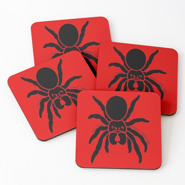 Item preview, Funnel-web Spider. Iconic Australian Animal. Silhouette. designed and sold by BOLD-Australia.