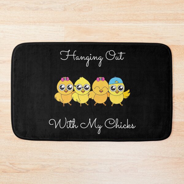 Item preview, Hanging Out With My Chicks. Cool Little Chicks with Sunglasses, Hats and Bows. Perfect for an Easter Basket Stuffer. Happy Easter Gift. designed and sold by That Cheeky Tee.