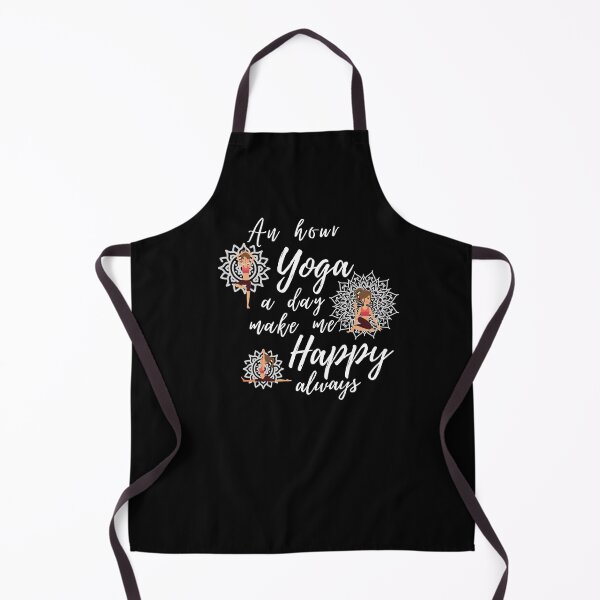Item preview, Yoga a day keep me happy always, Yoga fan lover happy quote. designed and sold by koonam.