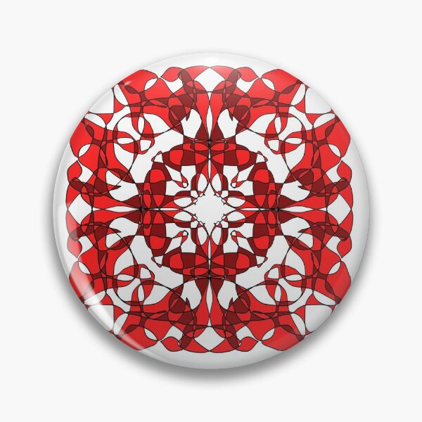 Item preview, Geometric red design  designed and sold by PaintingsByKF.