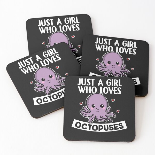 Item preview, Just A Girl Who Loves Octopuses Cute Squid Octopus Costume designed and sold by ANABARRIOS.