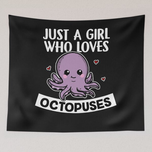 Item preview, Just A Girl Who Loves Octopuses Cute Squid Octopus Costume designed and sold by ANABARRIOS.