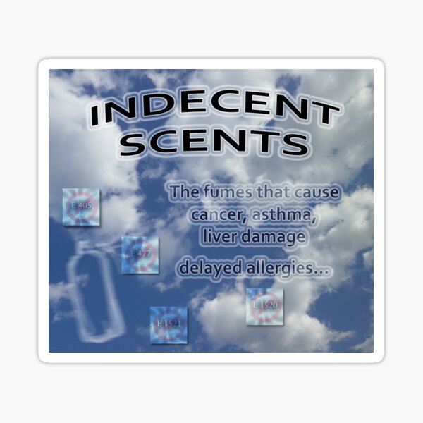 Indecent scents Sticker