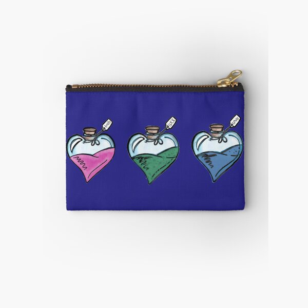 Item preview, Magic Potion Repeat Print In Stripes, Dark Blue Background designed and sold by 10pmCreations.