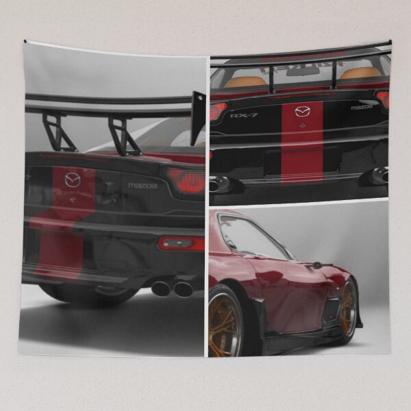 Item preview, Maroon Custom MAZDA RX-7 designed and sold by Paul Marsden.