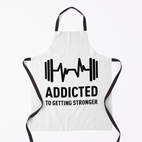 Item preview, Addicted to Getting Stronger, Gym Quote Saying designed and sold by ClaudiaGrosso.
