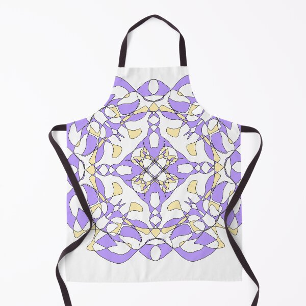 Item preview, Purple and yellow geometric digital design designed and sold by PaintingsByKF.