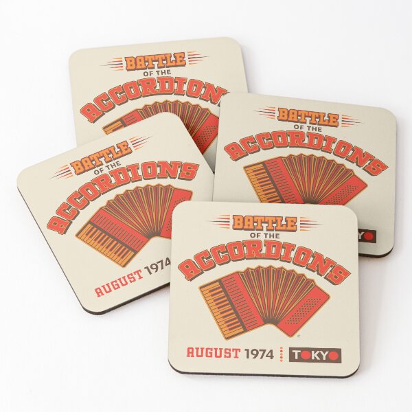 Item preview, Accordion Battle Tokyo 1974 designed and sold by CuriousCurios.