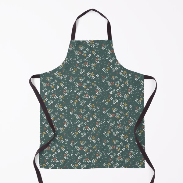 Item preview, Coral & Teal Simple Ditsy Floral designed and sold by StudioPosies.