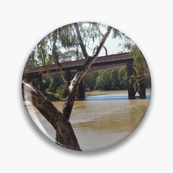 Item preview, Bridge across the Murray at Echuca VIC designed and sold by Margaret Watkins.
