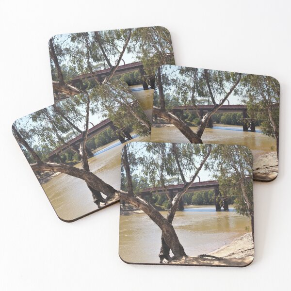 Item preview, Bridge across the Murray at Echuca VIC designed and sold by Margaret Watkins.