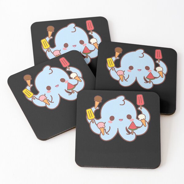 Item preview, Kawaii Octopus Tako Ice Cream Lover Popsicle Watermelon Cute designed and sold by ANABARRIOS.