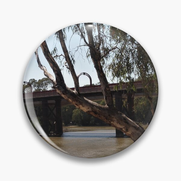 Item preview, Bridge across the Murray at Echuca VIC designed and sold by Margaret Watkins.