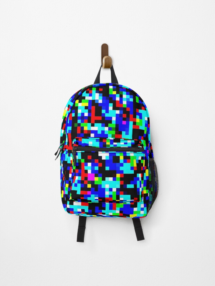 Thumbnail 1 of 3, Backpack, Multi-Color Abstract Pattern designed and sold by TianxinZheng.