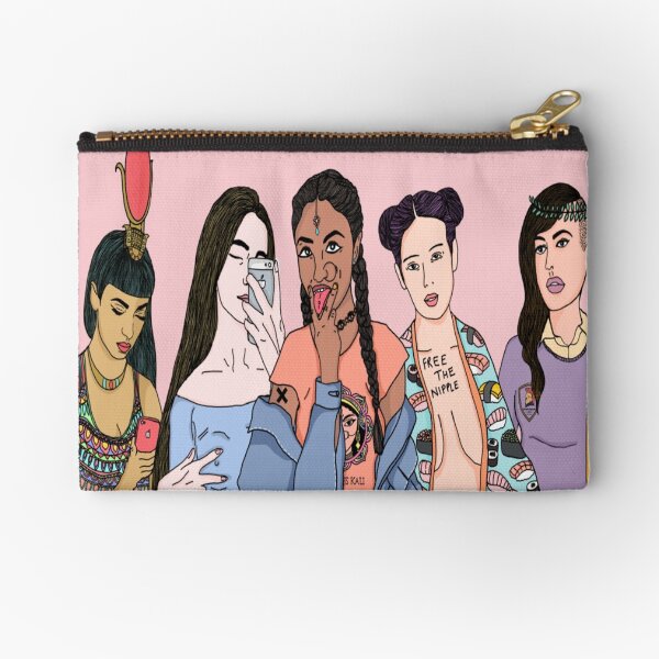 Divine Urban Goddesses Zipper Pouch