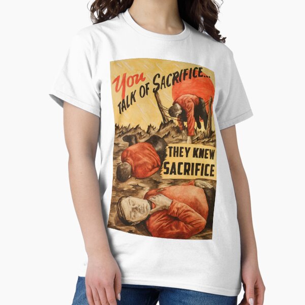 Item preview, They Knew Sacrifice designed and sold by TrueNerd.