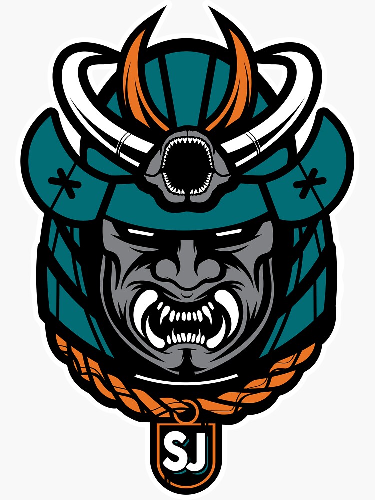 San Jose Hockey Samurai by OrganicGraphic
