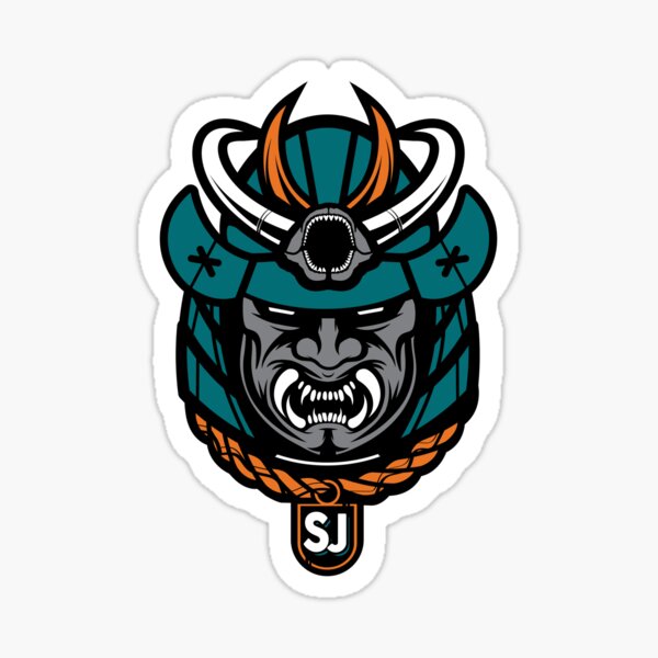 San Jose Hockey Samurai Sticker