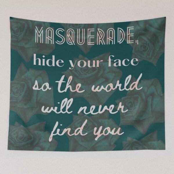 Item preview, Masquerade, Hide Your Face designed and sold by Elsen Expressions.