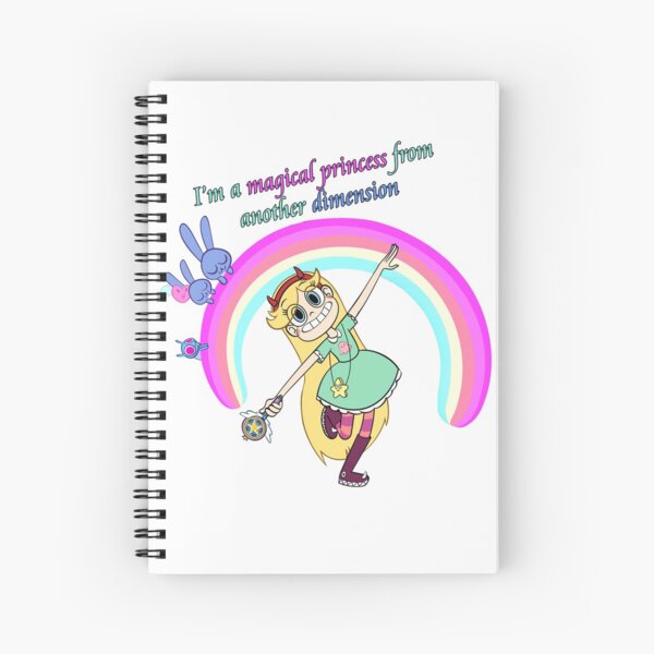 Cuaderno de espiral «Star Vs The Forces of Evil 67 Camisas de tendencia  para niñas - Camisas de tendencia para mujeres» de KAKALAMA | Redbubble