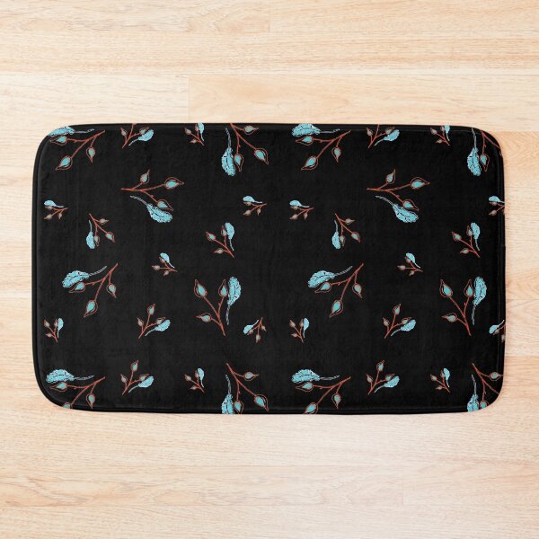 Item preview, Flowers Black Orange 1 designed and sold by Lucia  Lukas.