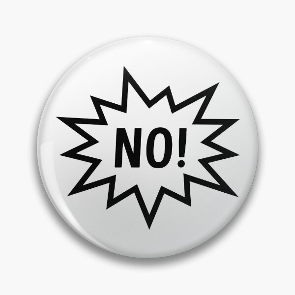 Item preview, Hard no shout or scream speech bubble designed and sold by MartialRed.