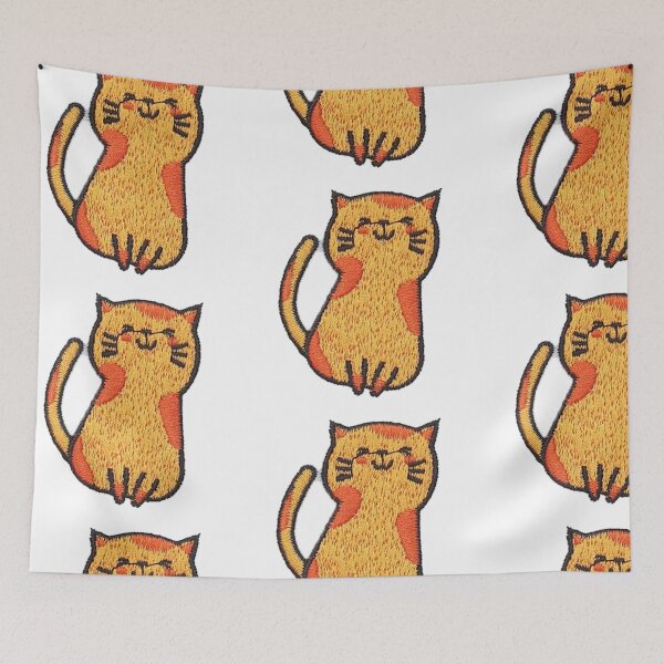 Item preview, Kawaii Cat Sticker designed and sold by designolo.