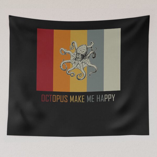 Item preview, Kraken Octopus Retro and Vintage style 80s and 70s designed and sold by ANABARRIOS.