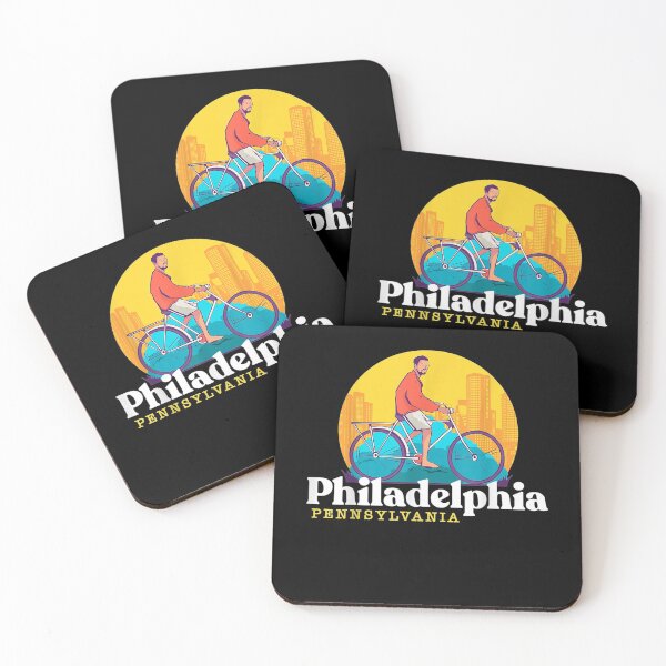 Item preview, Philadelphia Pennsylvania 80s Retro Bike City  designed and sold by aguilaro.