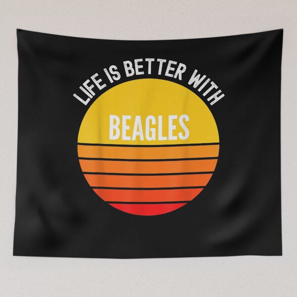 Item preview, Life Is Better With Beagles Funny Sunset Style  designed and sold by aguilaro.