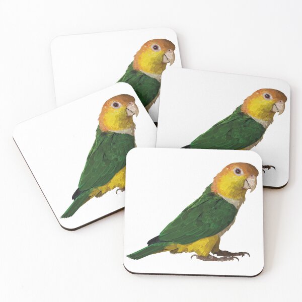 Item preview, yellow-headed caique designed and sold by obscurite.