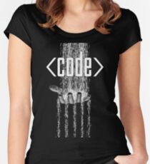 Code Fitted Scoop T-Shirt