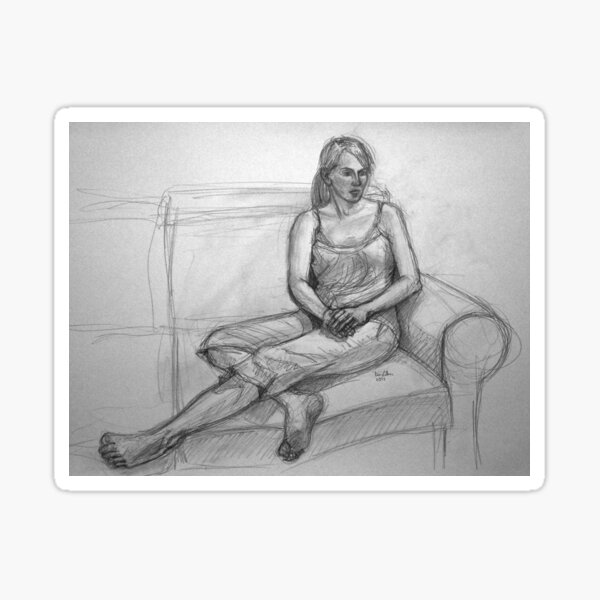 Veronika Life Study 01 Sticker