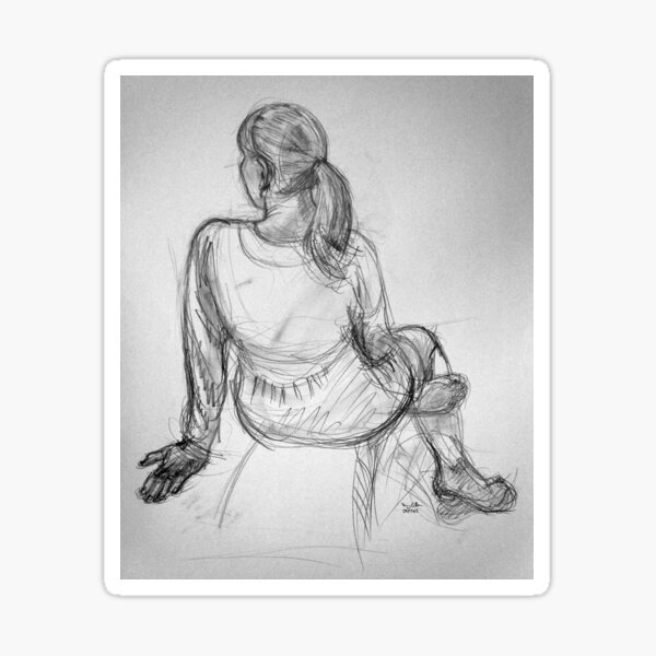 Veronika Life Study 03 Sticker
